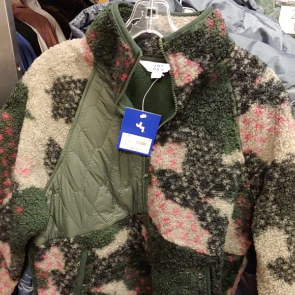 Joylab Womens 1/2 Zip Sherpa Pullover Sweatshirt - Picture 6 of 10